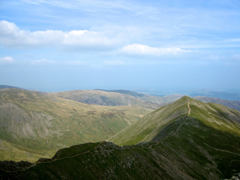 A view from atop Helvellyn