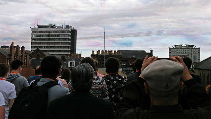 Red Arrows in Sunderland