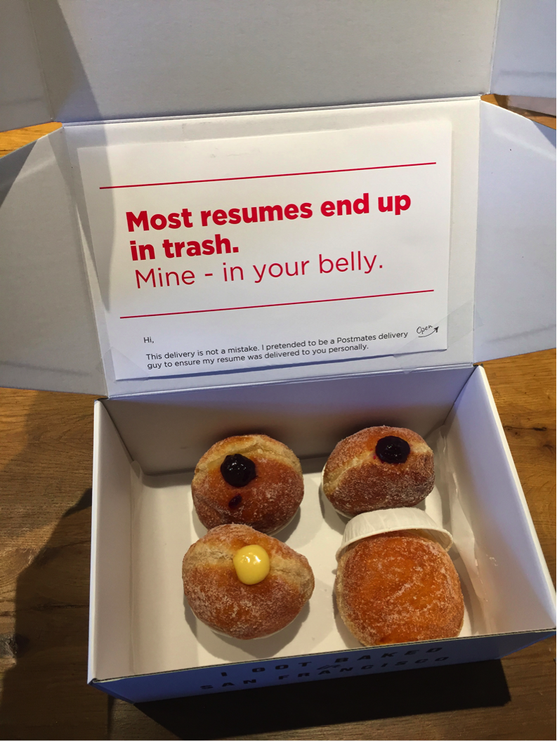 Doughnut resume