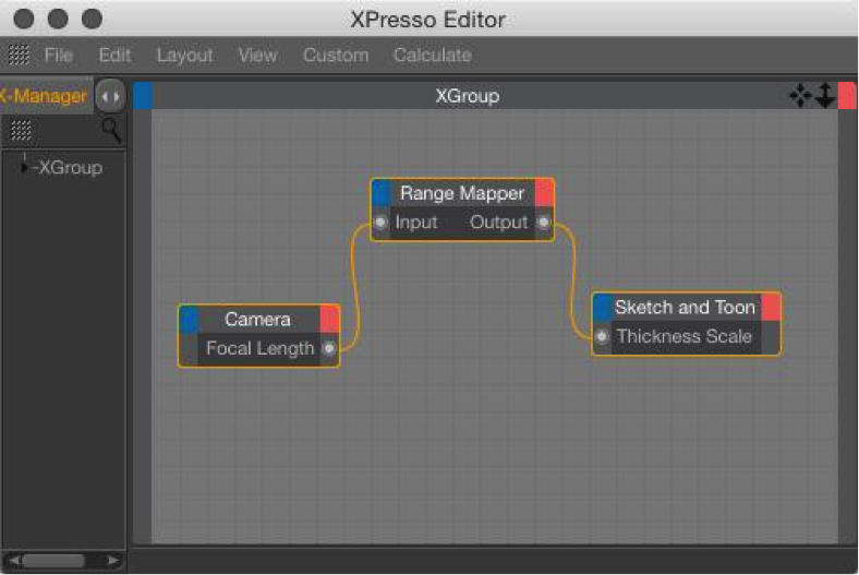 XPresso editor