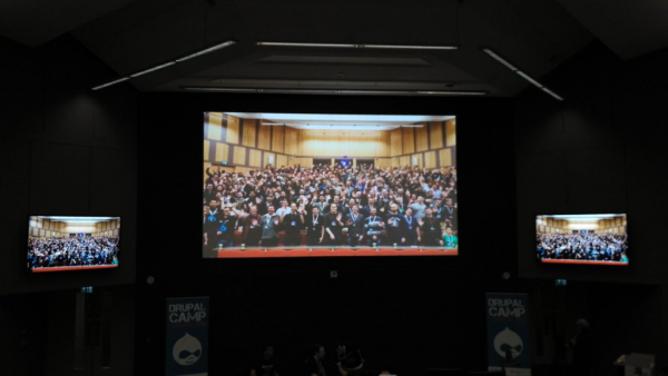 Attendees at Drupal Camp London 2016