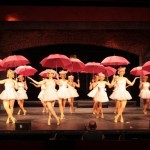 Singing in the rain dance performance