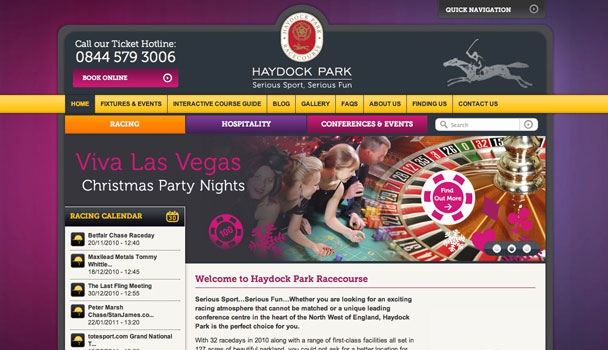 Haydock park website