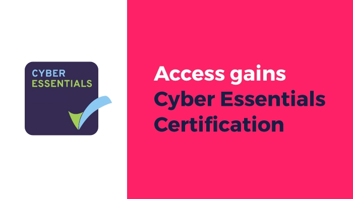 Access gains Cyber Essentials Certification