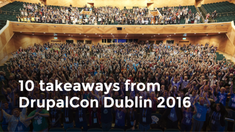 DrupalCon Dublin 2016