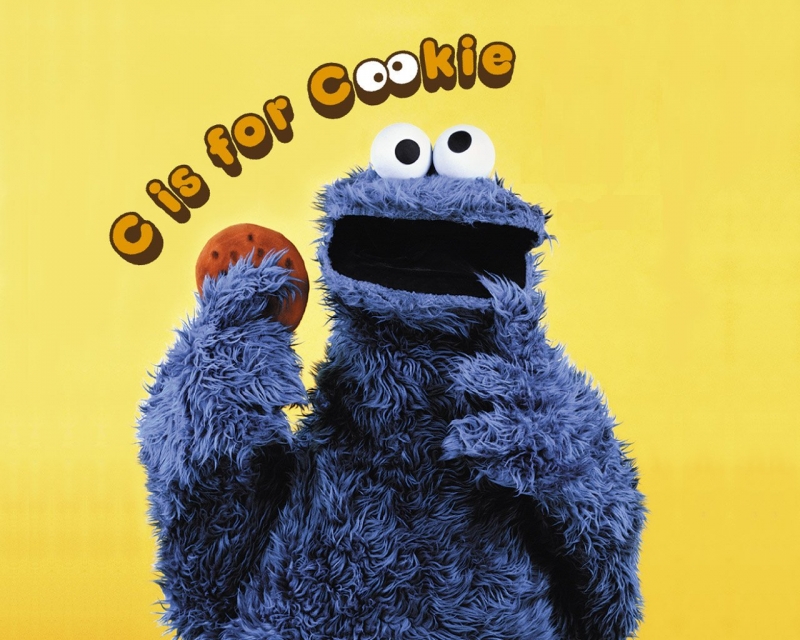 Cookie monster "C is for cookie"