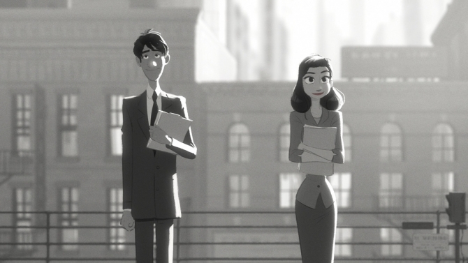 Still of Paperman animation