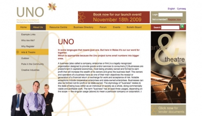 UNO website