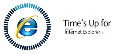 Time's up for Internet Explorer 8