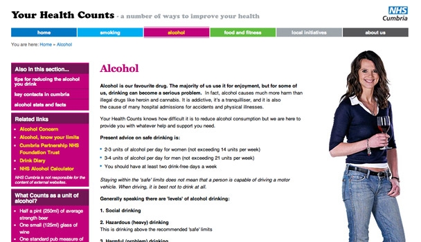 NHS Cumbria Health Counts