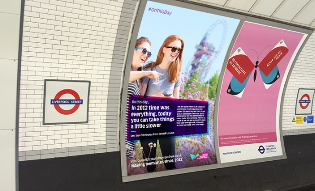 On this day: Destination Marketing Campaign for Queen Elizabeth Olympic Park