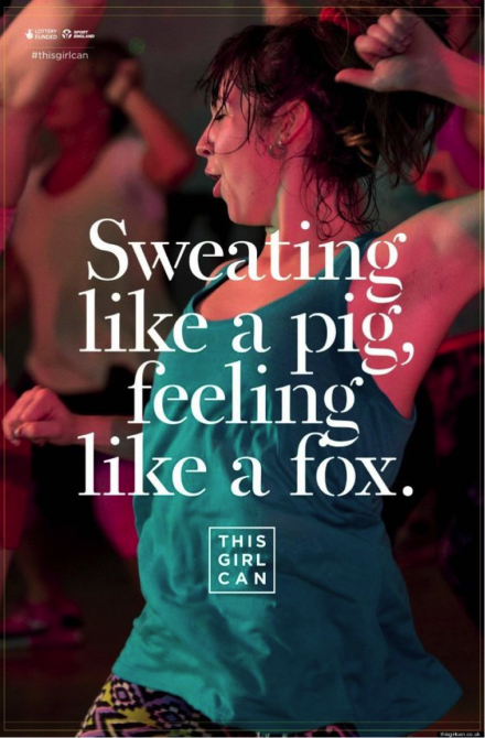 #Thisgirlcan - &quot;Sweating like a pig, feeling like a fox&quot;