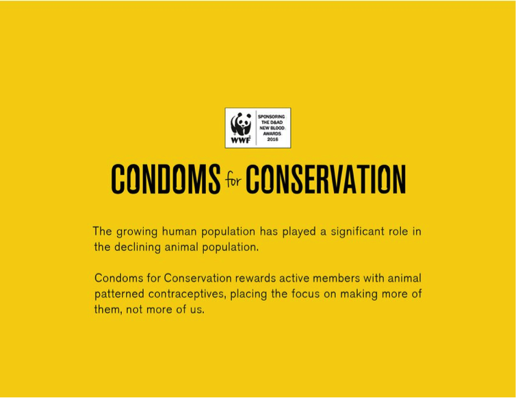 WWF - Condoms for conservation